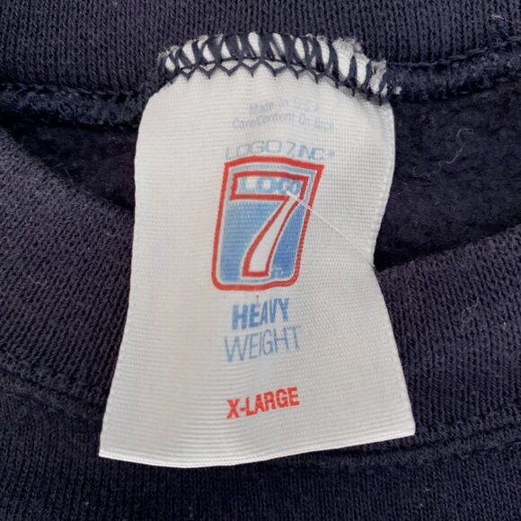 1995 LOGO 7 Indy 500 Vintage Retro Crewneck Sweater - Picture 5 of 5